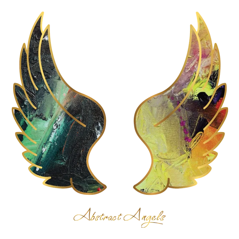 Sandalphon — opera d'arte Abstract Angels