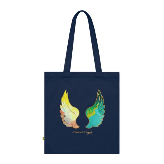 Ariel - Abstract Angels - Organic Cotton Tote Bag