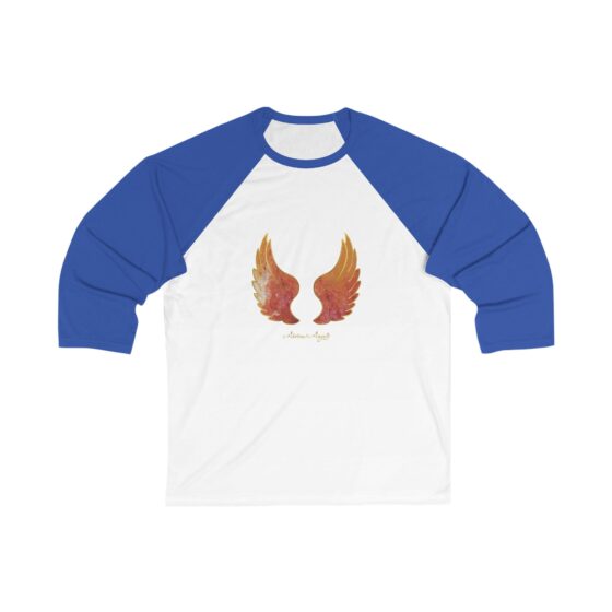 RAGUEL - Abstract Angels Baseball Tee Unisex 34 Sleeve - Image 5