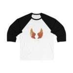 RAGUEL - Abstract Angels Baseball Tee Unisex 34 Sleeve - Image 7