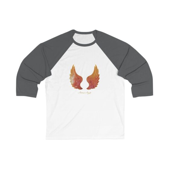 RAGUEL - Abstract Angels Baseball Tee Unisex 34 Sleeve