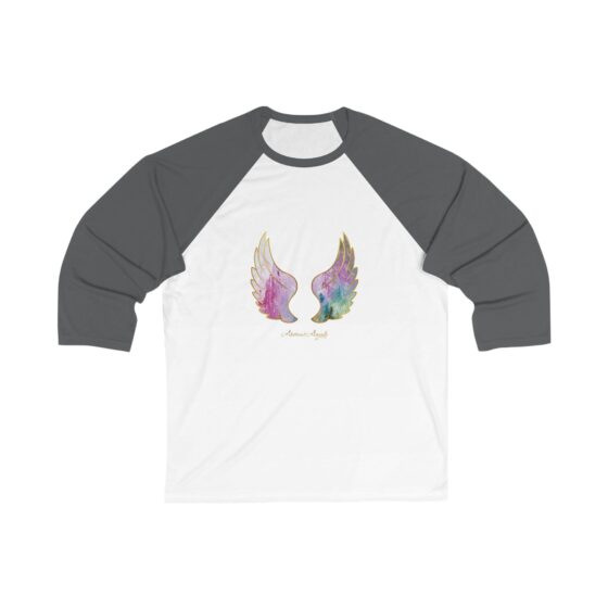 AZRAEL - Abstract Angels Baseball Tee Unisex 34 Sleeve