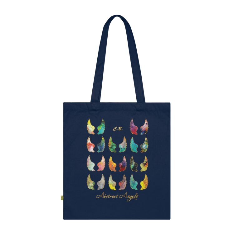 C.B. - Abstract Angels Organic Tote Bag,