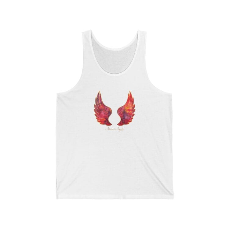 BRAKIELEL - Abstract Angels - Unisex Jersey Tank Top