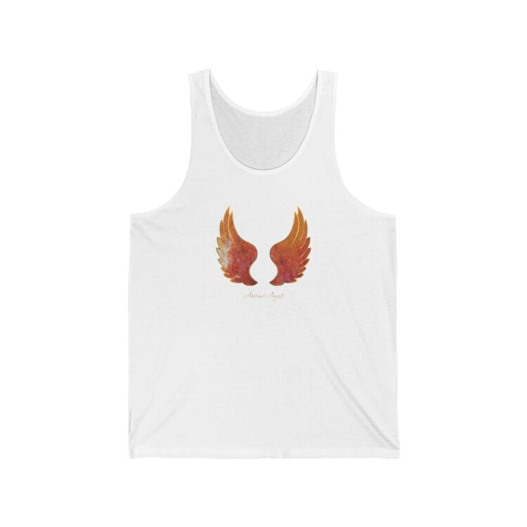 RAGUEL - Abstract Angels - Unisex Jersey Tank Top