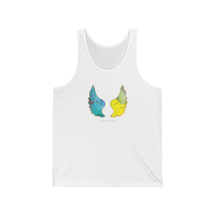 JOPHIEL - Abstract Angels - Unisex Jersey Tank Top