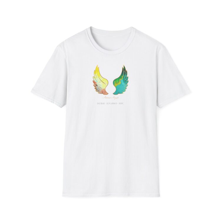 Ariel - Abstract Angels - Unisex Softstyle T-Shirt Dubai - Lugano - NYC