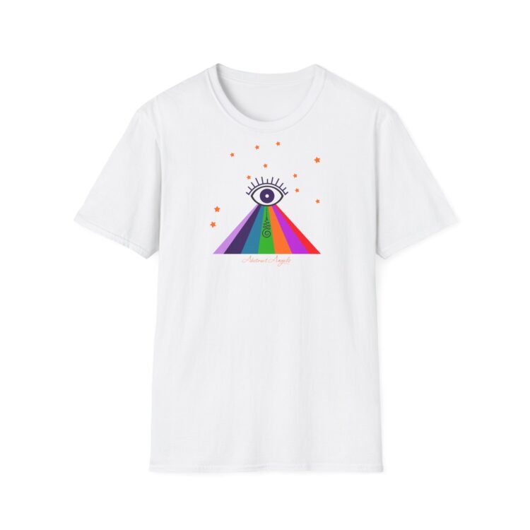 Enlightenment - Abstract Angels - Unisex Softstyle T-Shirt